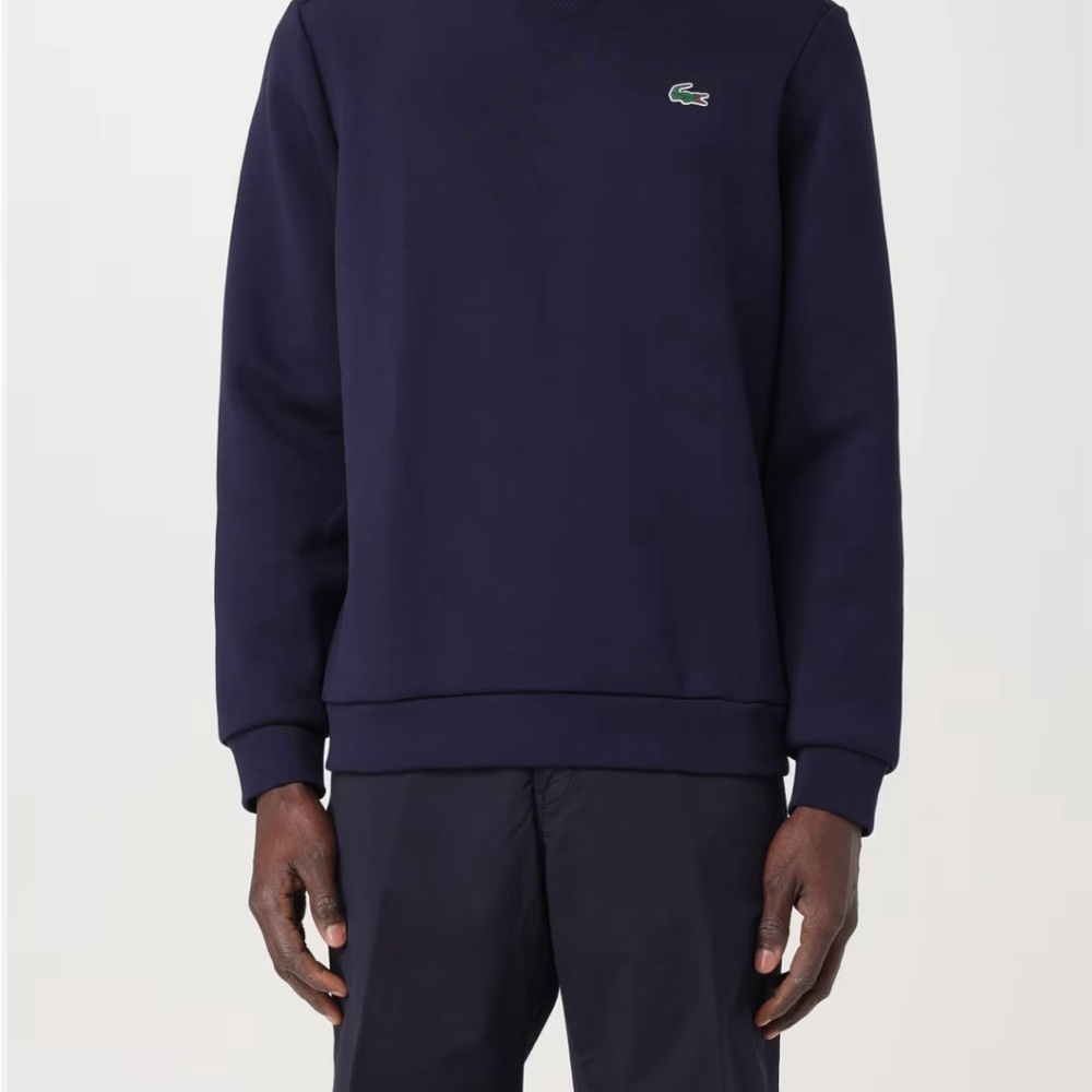 Lacoste men sweatshirt size L slim fit